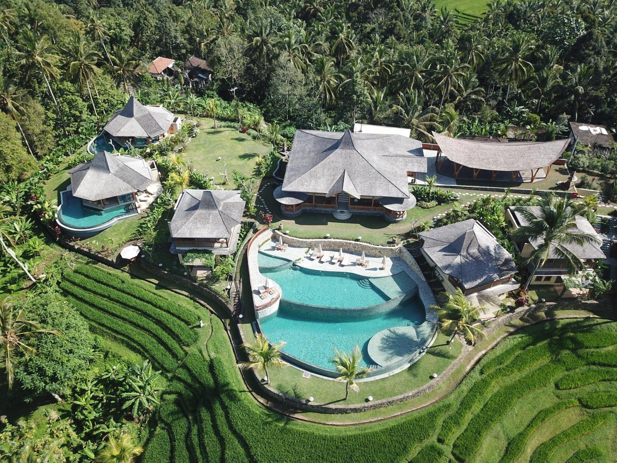 Puri Dajuma Terrace Eco Lodge & Spa Selemadeg  Ngoại thất bức ảnh
