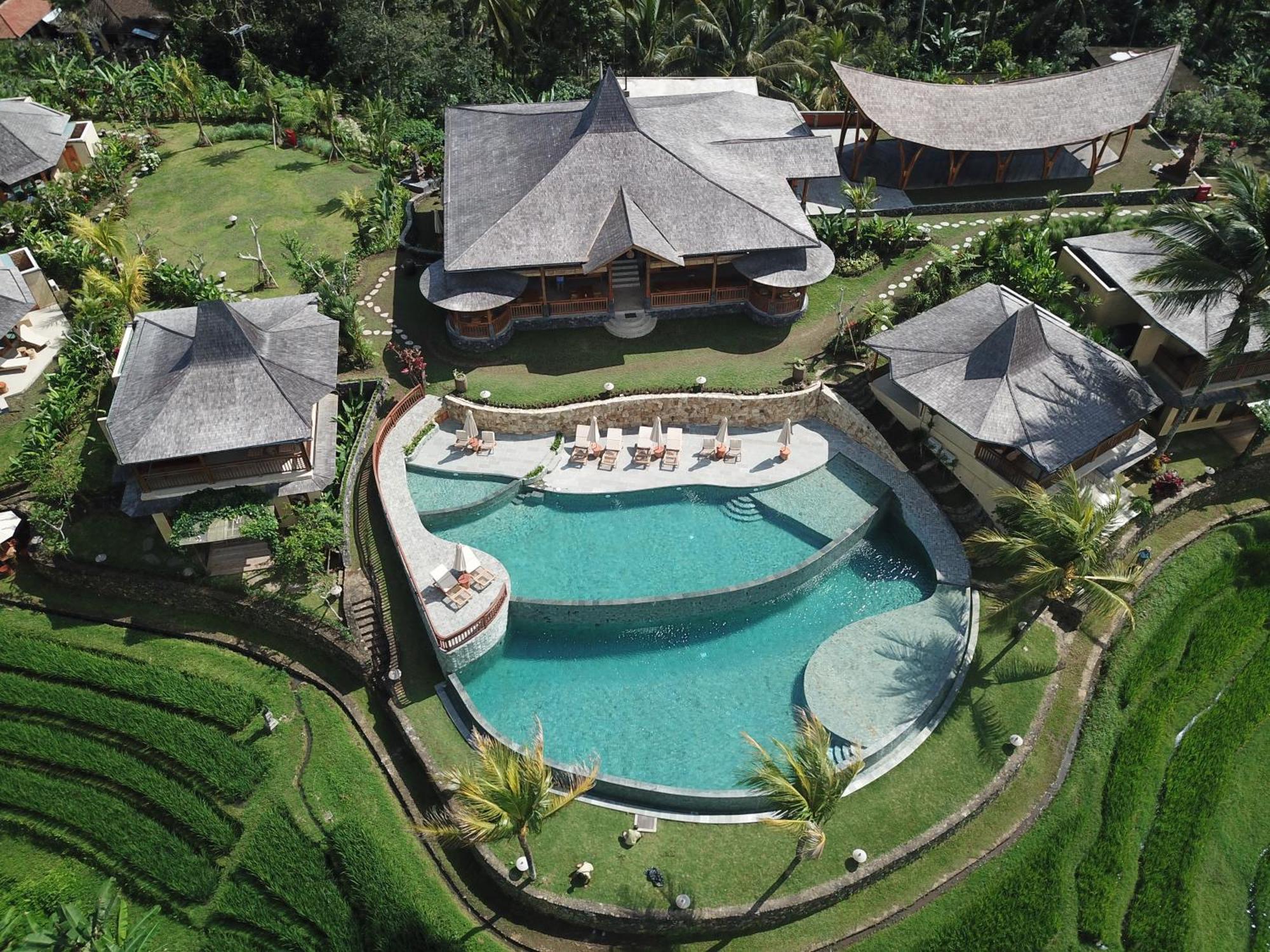 Puri Dajuma Terrace Eco Lodge & Spa Selemadeg  Ngoại thất bức ảnh