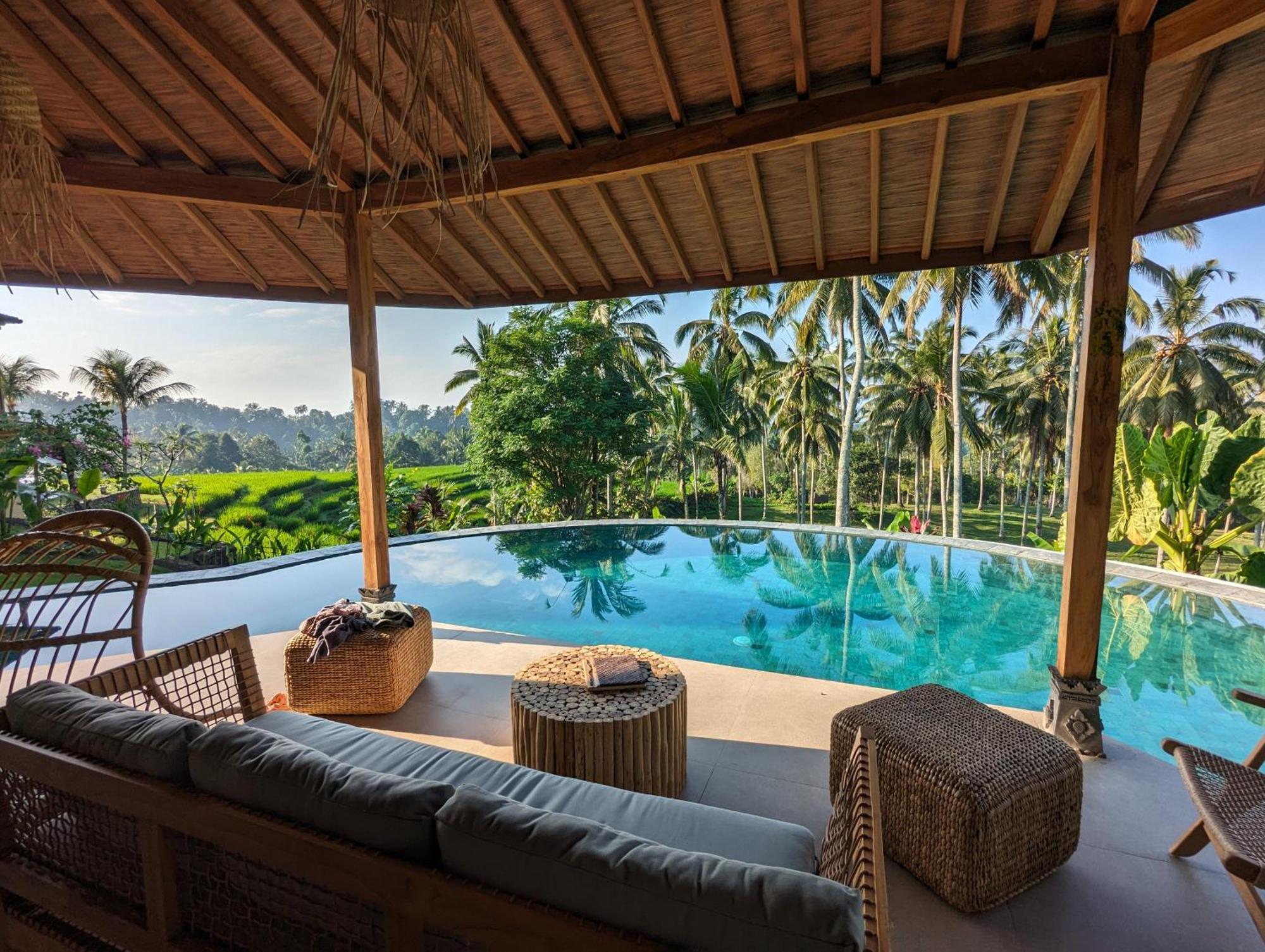 Puri Dajuma Terrace Eco Lodge & Spa Selemadeg  Ngoại thất bức ảnh