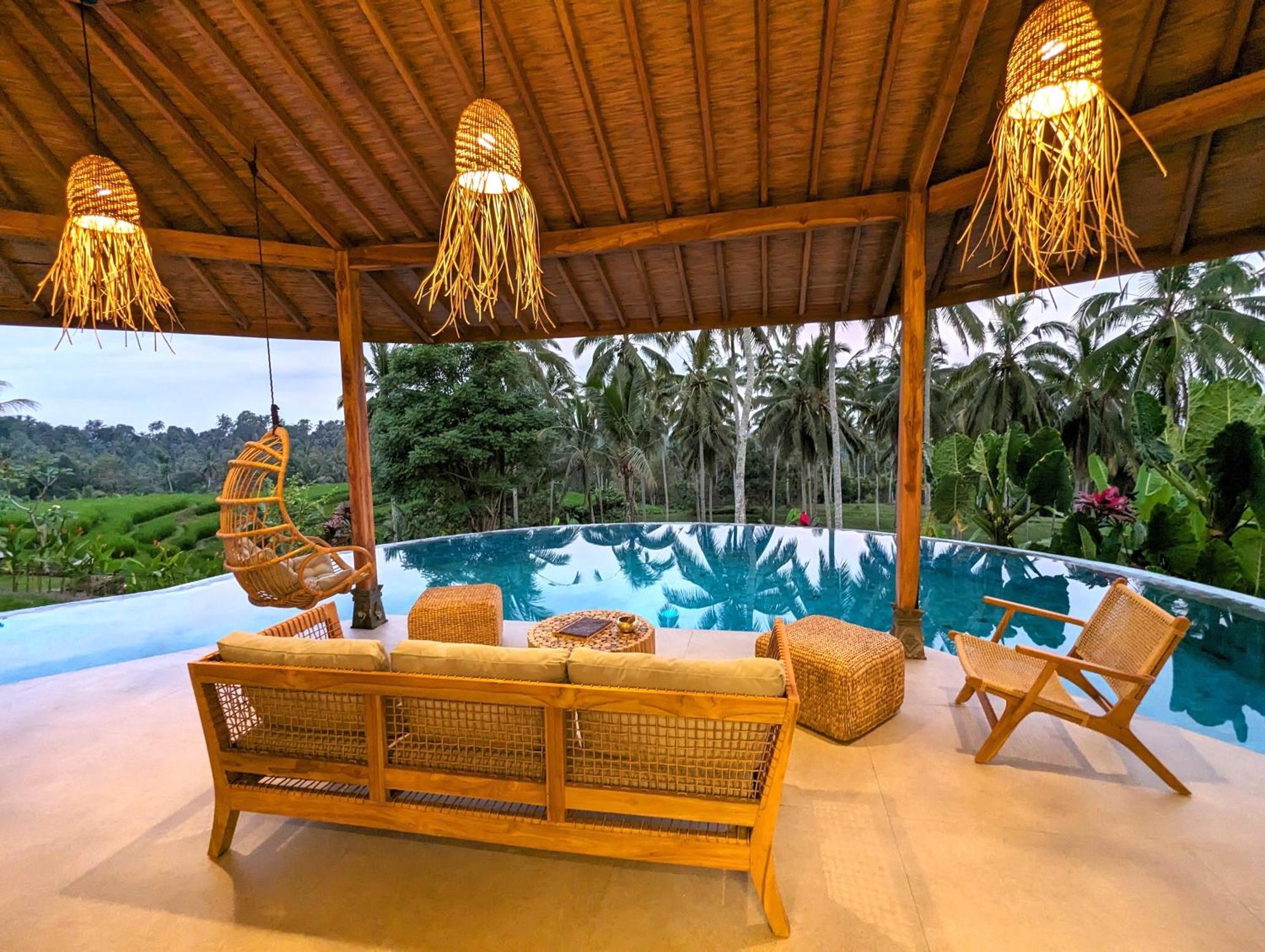Puri Dajuma Terrace Eco Lodge & Spa Selemadeg  Ngoại thất bức ảnh